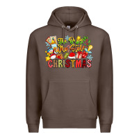 Coffee The Boy Who Stole Christmas Premium Hoodie - CowhideDigitalArt