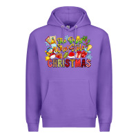 Purple The Boy Who Stole Christmas Premium Hoodie - CowhideDigitalArt