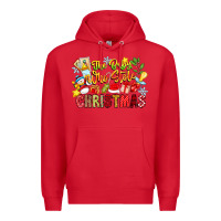 Red The Boy Who Stole Christmas Premium Hoodie - CowhideDigitalArt