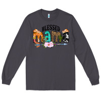 Smoke Blessed Mama Long Sleeve Tee - CowCowDesign