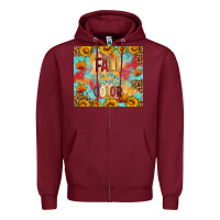 Burgundy Fall is my favorite color tumbler Zipper Hoodie - Artiststas