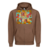 Chestnut Fall is my favorite color tumbler Zipper Hoodie - Artiststas