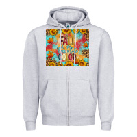 Heather Grey Fall is my favorite color tumbler Zipper Hoodie - Artiststas