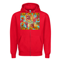 Red Fall is my favorite color tumbler Zipper Hoodie - Artiststas
