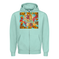 Seafoam Fall is my favorite color tumbler Zipper Hoodie - Artiststas