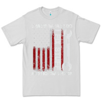 Dove Grey That_s What I Do I Fix Stuff And I Know Things American Flag Premium Tee - trangStudio