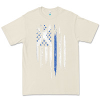 Bone Scottish American Flag Combo Scotland USA Saltire Gift Premium Tee - trangStudio