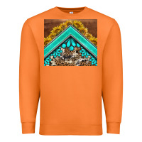 Carrot western  sunflower turquise gemstone  tumbler Premium Sweatshirt - BarkalooDesign