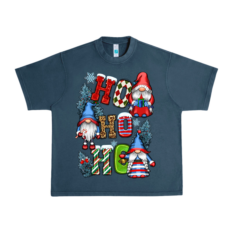 Ho Ho Ho Gnomes Urban Heavy Tee by CowGirlArtShop | Teevron