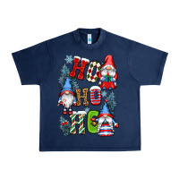 Navy ho ho ho gnomes Urban Heavy Tee - CowGirlArtShop