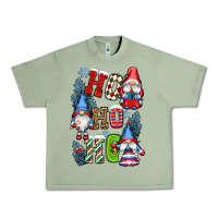Oil Green ho ho ho gnomes Urban Heavy Tee - CowGirlArtShop