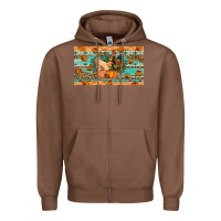 Chestnut Fall coop animals pumpkin Zipper Hoodie - Artiststas