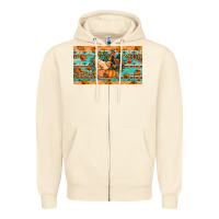 Sandshell Fall coop animals pumpkin Zipper Hoodie - Artiststas