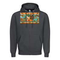 Smoke Fall coop animals pumpkin Zipper Hoodie - Artiststas