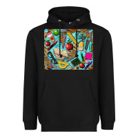Black teacher mousepad Heavyweight Hoodie - BarkalooDesign