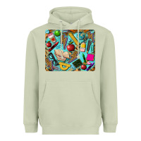 Matcha teacher mousepad Heavyweight Hoodie - BarkalooDesign