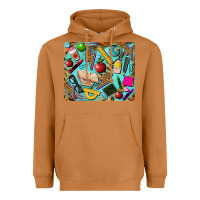 Meerkat teacher mousepad Heavyweight Hoodie - BarkalooDesign