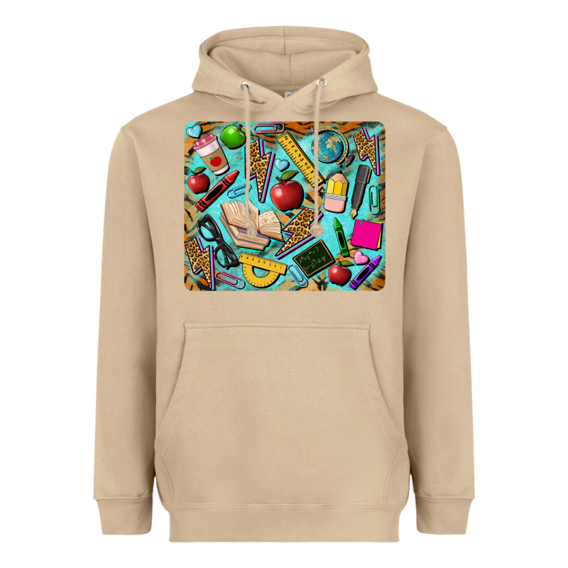 Teacher Mousepad Heavyweight Hoodie by BarkalooDesign | Teevron