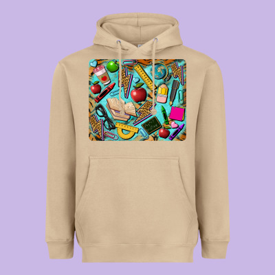 Teacher Mousepad Heavyweight Hoodie Designed By Barkaloodesign