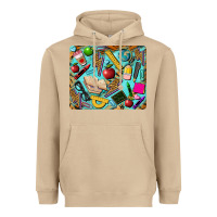 Mushroom teacher mousepad Heavyweight Hoodie - BarkalooDesign