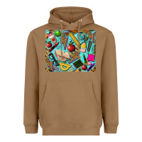 Toasted Coconut teacher mousepad Heavyweight Hoodie - BarkalooDesign