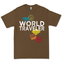 Cacao world traveler passport stamp gift shirt for men and women t shirt Premium Tee - trangStudio