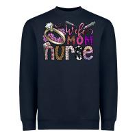Navy wife mom nurse Heavyweight Sweatshirt - SublimationCraftShop