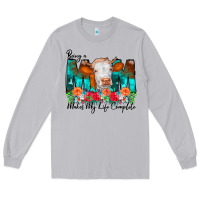 Moon Dust Being a Mom Makes My Life Complete Long Sleeve Tee - CowCowDesign