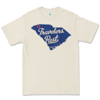 Travelers Rest South Carolina Sc Map Premium Tee | Teevron