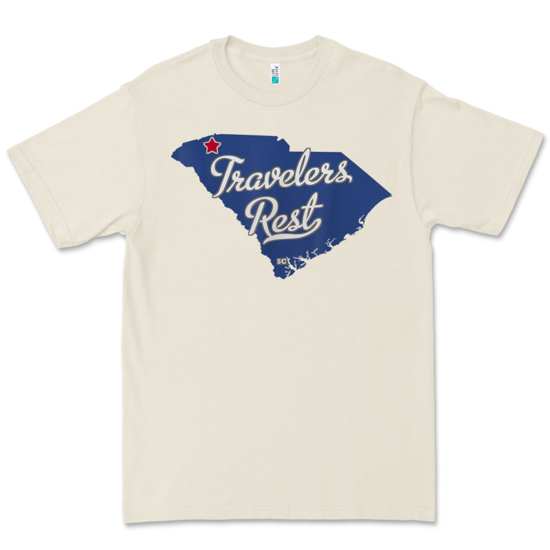 Travelers Rest South Carolina Sc Map Premium Tee by trangStudio | Teevron