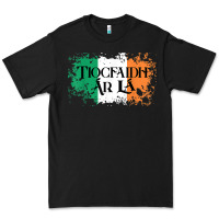 Black Tiocfaidh Ar La Vintage Ireland Irish Flag Gifts For Men Premium Tee - trangStudio