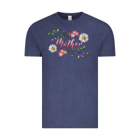 Vintage Denim Floral Daisy Mother Vintage Tee - RanaPortraitStore