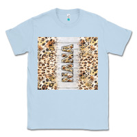 Dusty Blue mother's day nana leopard tumbler tbs Classic Tee - TumblerDesignByShophia