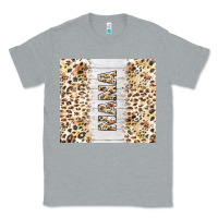 Heather Grey mother's day nana leopard tumbler tbs Classic Tee - TumblerDesignByShophia