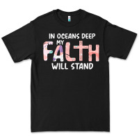 Black Oceans Deep My Faith Will Stand Premium Tee - Bettercallsaul
