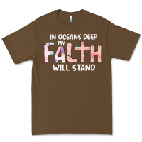 Cacao Oceans Deep My Faith Will Stand Premium Tee - Bettercallsaul