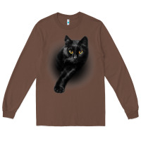Chestnut Black Cat Yellow EyesCats Tee Shirt Gifts Long Sleeve Tee - trangStudio