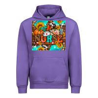 Tulip pumpkin nurse with sunflower Urban Hoodie - AdoDesignShop