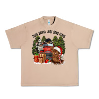 Burro dear santa just send cows Urban Heavy Tee - CowGirlArtShop