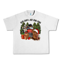 Lunar Rock dear santa just send cows Urban Heavy Tee - CowGirlArtShop