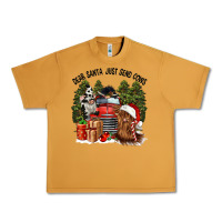 Peanut Butter dear santa just send cows Urban Heavy Tee - CowGirlArtShop