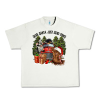 Pistachio dear santa just send cows Urban Heavy Tee - CowGirlArtShop