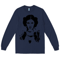 Navy vintage leia Long Sleeve Tee - trangStudio