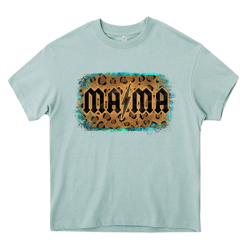 Leopard Patterned Mama Tried Heavy Core Tee by Bettercallsaul | Teevron