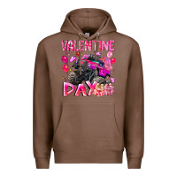 Chestnut Valentine Day Premium Hoodie - CowhideDigitalArt