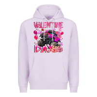 Lilac Valentine Day Premium Hoodie - CowhideDigitalArt