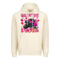 Tofu Valentine Day Premium Hoodie - CowhideDigitalArt