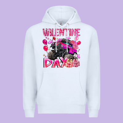 Valentine Day Premium Hoodie Designed By Cowhidedigitalart