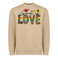 Love Is Love Heavyweight Sweatshirt | Teevron
