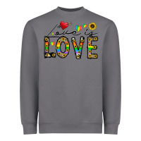 Storm love is love Heavyweight Sweatshirt - CowhideDigitalArt